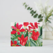 Shakespeare Tulips Briefkaart (Staand voorkant)