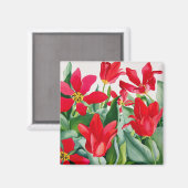 Shakespeare Tulips Magneet (Voorkant / Achterkant)