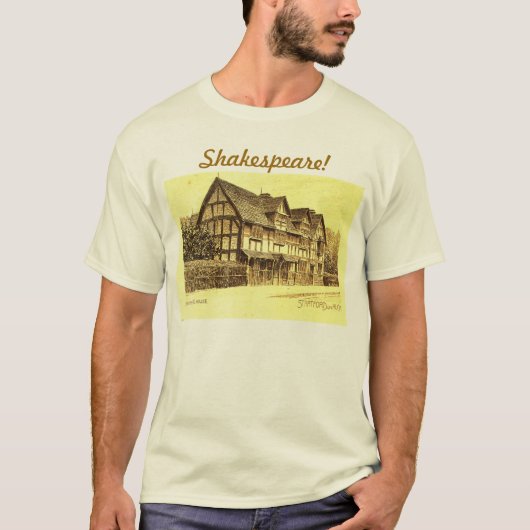 Shakespeare! Vintage T-shirt (Voorkant)