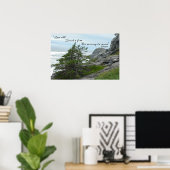 Shakespeare, Wild Ocean Zee, heeft het mis. Poster (Thuiskantoor)