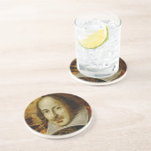 Shakespeare Zandsteen Onderzetter (Zijkant)