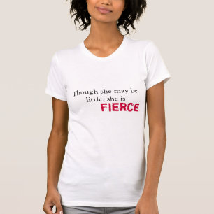 shakespeare - ze is hevig en sterk t-shirt