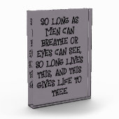 Shakespeare - Zolang Mannen..... | Fotoblokken (Links)