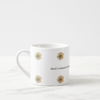 Shakespeare Zomer Citaat Decoratie Voor Thuis Espresso Kop