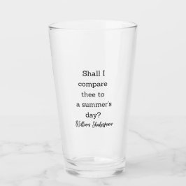 Shakespeare Zomer Citaat Decoratie Voor Thuis Glas