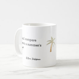 Shakespeare Zomer Citaat Decoratie voor Thuis Koffiemok