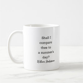 Shakespeare Zomer Citaat Decoratie Voor Thuis Koffiemok