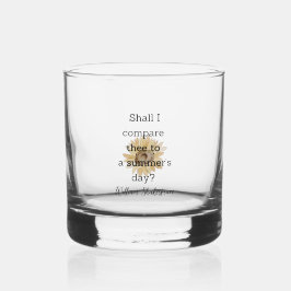 Shakespeare Zomer Citaten Decoratie voor Thuis Whisky Glas