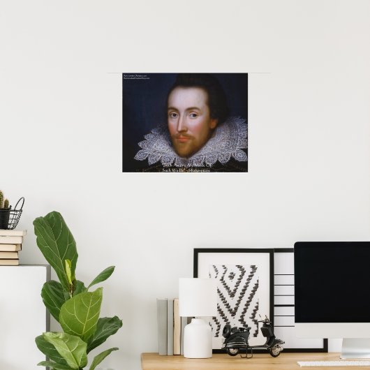 Shakespeare "Zulke We zijn" Wisdom citeert Posters (Thuiskantoor)