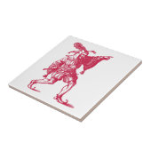 Shakespearean Jester Tegeltje (Zijkant)