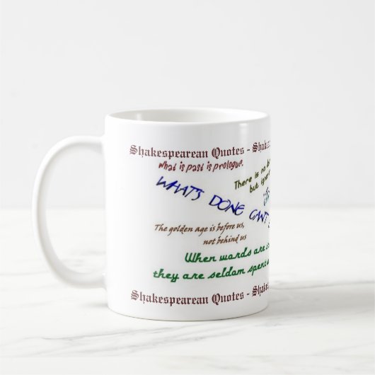 Shakespearean stelt Mok voor (Links)