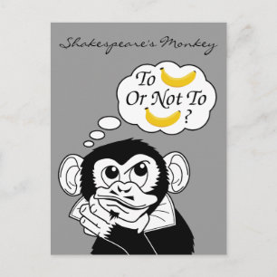 Shakespeare's aap briefkaart
