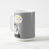 Shakespeare's aap koffiemok (Voorkant links)