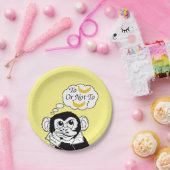 Shakespeare's aap papieren bordje (Feest)