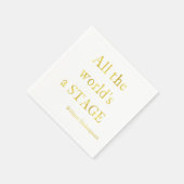 Shakespeare's All The World is een toneelstuk Servetten (Hoek)