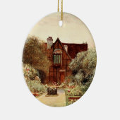 Shakespeare's Birthplace II, Stratford-upon-Avon Keramisch Ornament (Rechts)