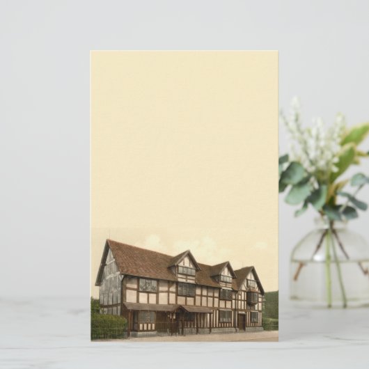 Shakespeare's Birthplace, Stratford-upon-Avon, Ver Briefpapier (Staand voorkant)