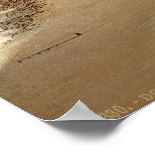 Shakespeare's Cliff, Dover, Kent, Engeland Poster (Hoek)