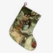 Shakespeare's feiale "Titania" door Arthur Rackham Grote Kerstsok (Voorkant (Hangend))