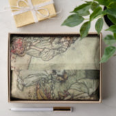 Shakespeare's feiale "Titania" door Arthur Rackham Tissuepapier (Geschenk)