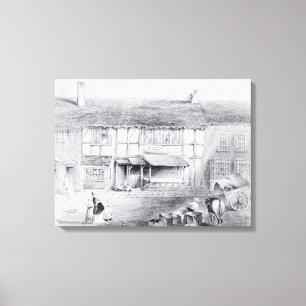 Shakespeare's geboorteplaats canvas afdruk
