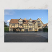 Shakespeare's geboorteplaats in Stratford Upon Avo Briefkaart (Voorkant)