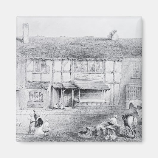 Shakespeare's geboorteplaats magneet (Voorkant)