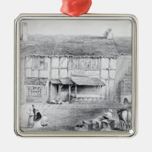 Shakespeare's geboorteplaats metalen ornament