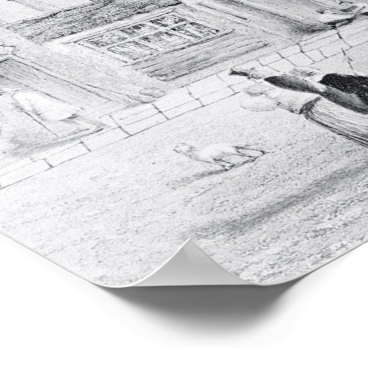 Shakespeare's geboorteplaats poster (Hoek)