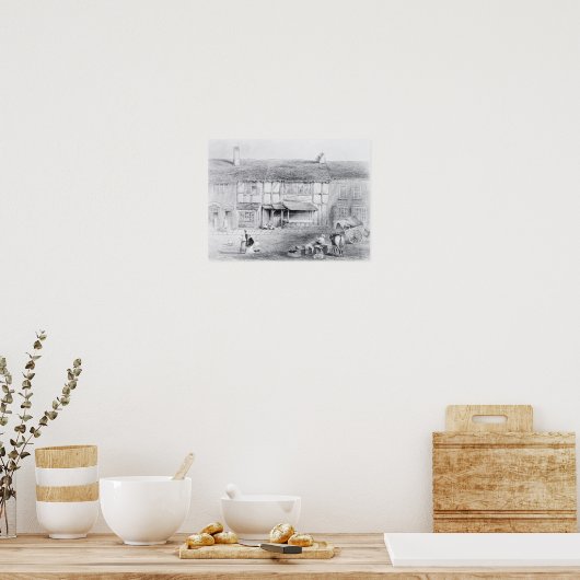 Shakespeare's geboorteplaats poster (Keuken)