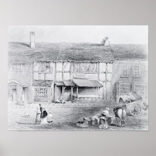 Shakespeare's geboorteplaats poster (Voorkant)