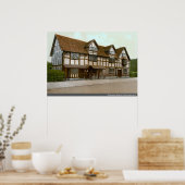 Shakespeares geboorteplaats Stratford-upon-Avon Poster (Keuken)