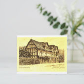 Shakespeare's House Stratford on Avon Briefkaart (Staand voorkant)