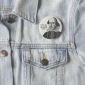 Shakespeare's Love All, vertrouw op een paar, doe. Ronde Button 5,7 Cm (In situ)