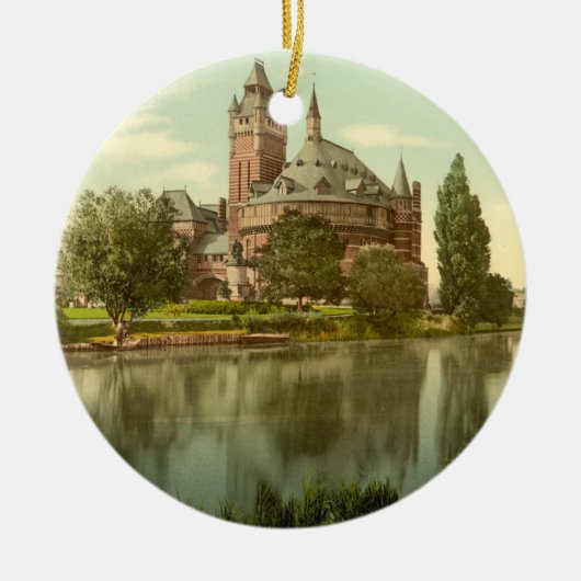 Shakespeare's Memorial Theater, Stratford-on-Avon Keramisch Ornament (Voorkant)