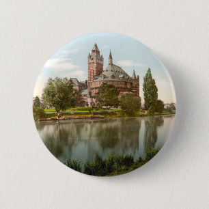 Shakespeare's Memorial Theater, Stratford-on-Avon Ronde Button 5,7 Cm