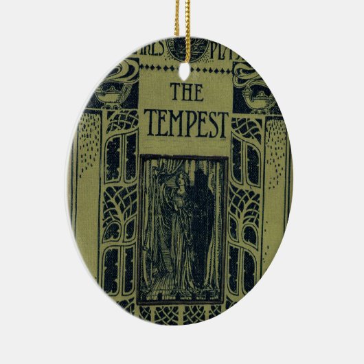 Shakespeare's Tempest-versiering Keramisch Ornament (Rechts)