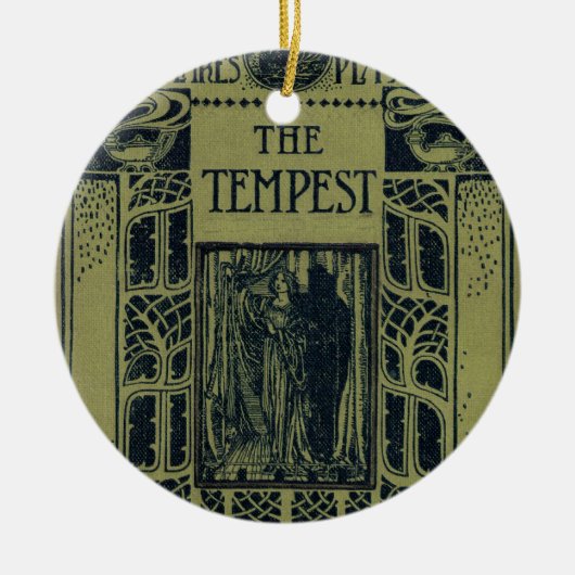 Shakespeare's Tempest-versiering Keramisch Ornament (Voorkant)