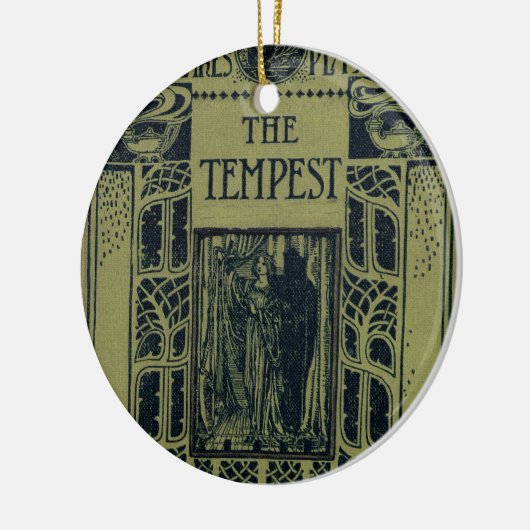 Shakespeare's Tempest-versiering Keramisch Ornament (Links)