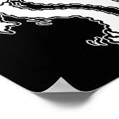 Shakey Koko De Clown Ghost Schattige Ghost Hallowe Poster (Hoek)