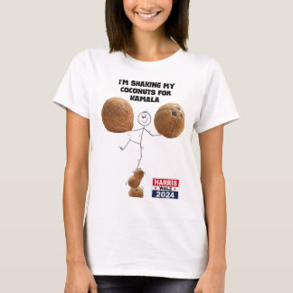 Shaking My Coconuts voor Kamala T-shirt