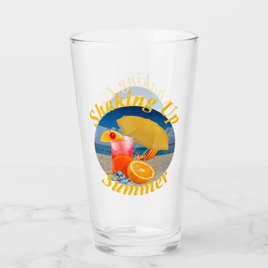 Shaking Up Summer Glas (Voorkant)