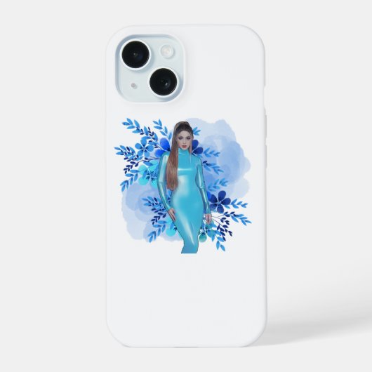 Shakira Blue iPhone 15 Case (Achterkant)