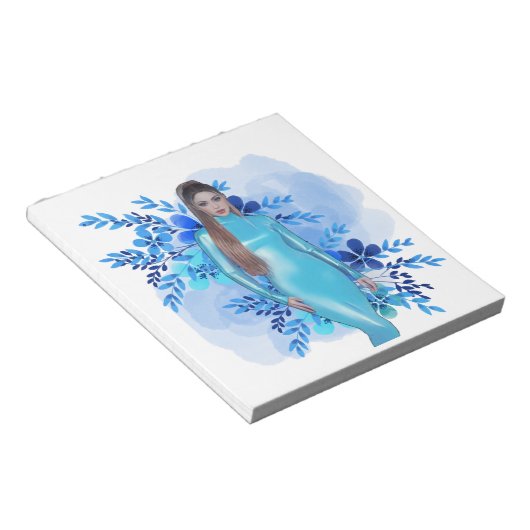 Shakira Blue Notitieblok (Schuin)