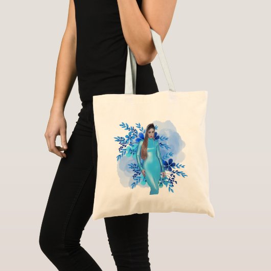 Shakira Blue Tote Bag (Voorkant (product))