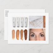 Shaklee BB Cream & Mascara-Briefkaart Briefkaart (Voorkant / Achterkant)