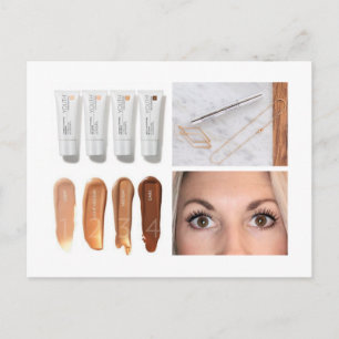 Shaklee BB Cream & Mascara-Briefkaart Briefkaart