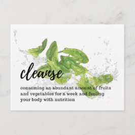 Shaklee reinigt Briefkaart