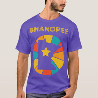 Shakopee Minnesota Vintage Verdrietig Souvenir 1 T-shirt