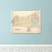 Shakopee, Scott County, Minnesota Canvas Afdruk (Insitu (Houten vloer))